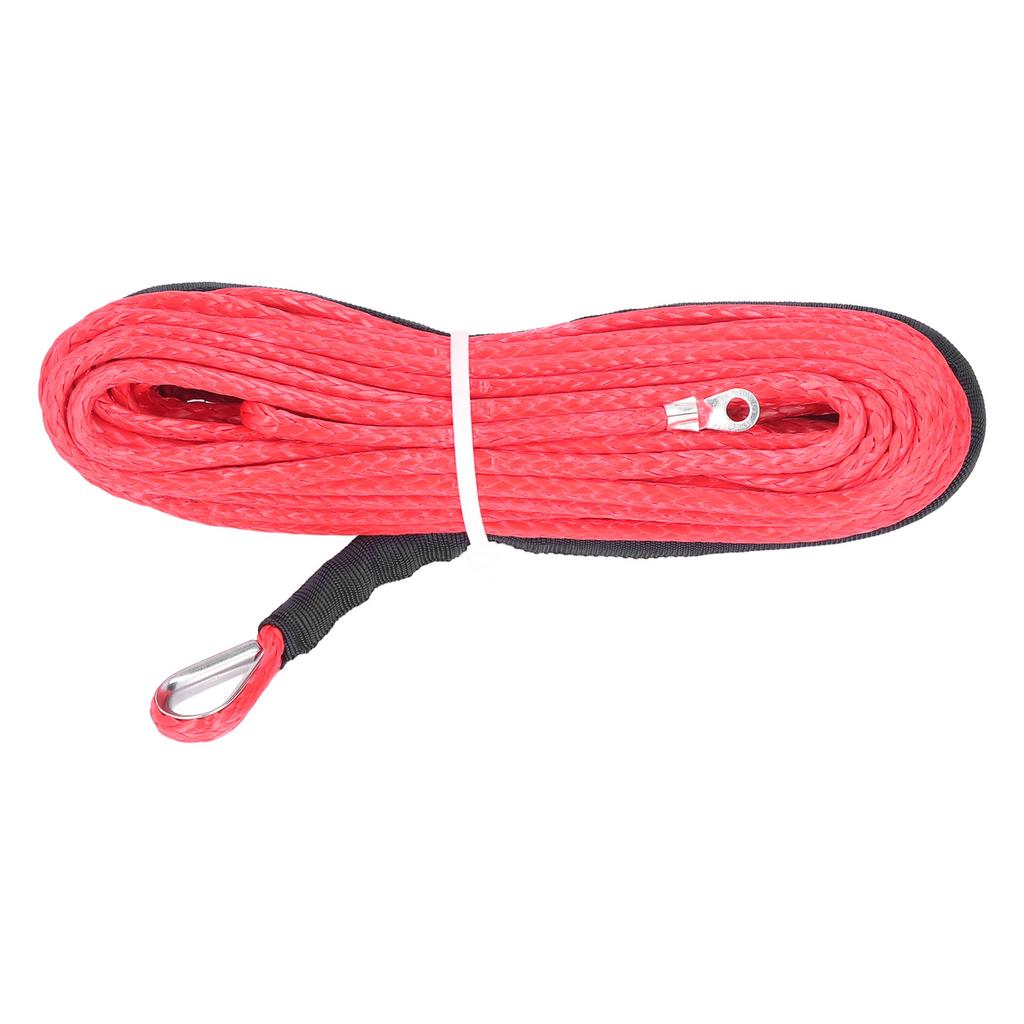 Windenseil 4,8mmx15m Synthetische Faser 5500lbs Bruchlast Wasserdicht für ATV UTV Anhänger