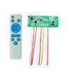 Remote Control Dual Color Solar Garden Light Circuit Board White Light Yellow Light Solar Wall Light Control Board Driver Board