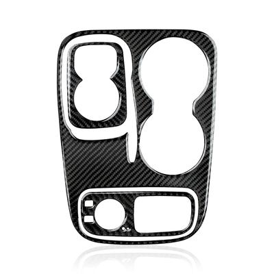 Carbon Fiber Interior Accessories For Dodge Durango 2014-2017 Center Console Gear Shift Panel Cover Trim Stickers