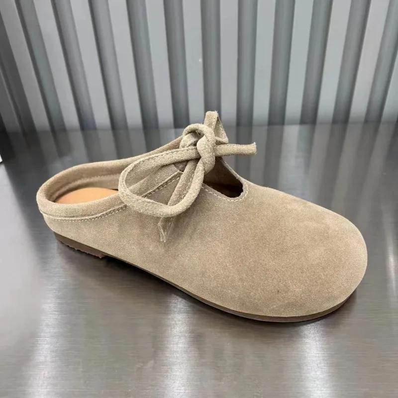 Fashion 2024 Goat Suede Fringe Inside Heightening Single Shoes For Women Spring/Autumn New Casual All Match Loafers Fashion Casual Shoes