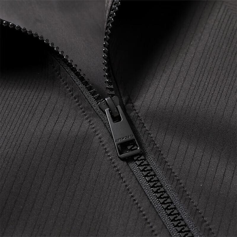 SEPTWOLVES Men's Autumn Herringbone Stand-Collar Jacket