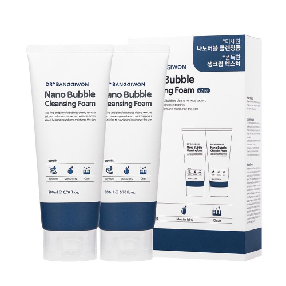 

Dr.banggiwon Nano Bubble Cleansing Foam Yegrina 200mlx2 Nano Bubble Cleansing Foam 200mlx2