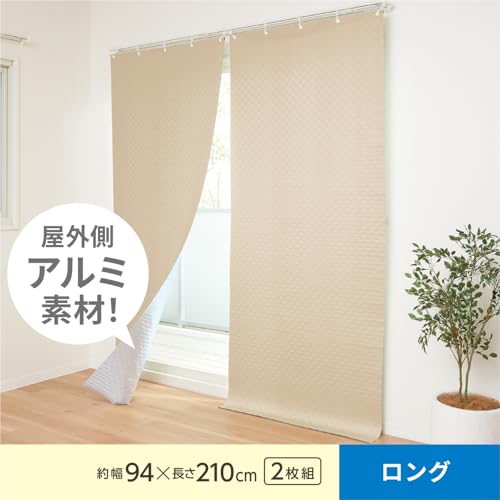 R(R) Window Insulation and Blackout Screen L, 90 x 210 x 0.1 (cm), Heating and Cooling Efficiency, Energy Saving, Power Saving, Air Conditioner HN-074