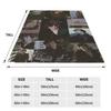 Benedict Cumberbatch Plaid Blankets Sofa Cover Velvet Spring/Autumn Actor Collage Throw Blanket for Home Travel Bedding Throws