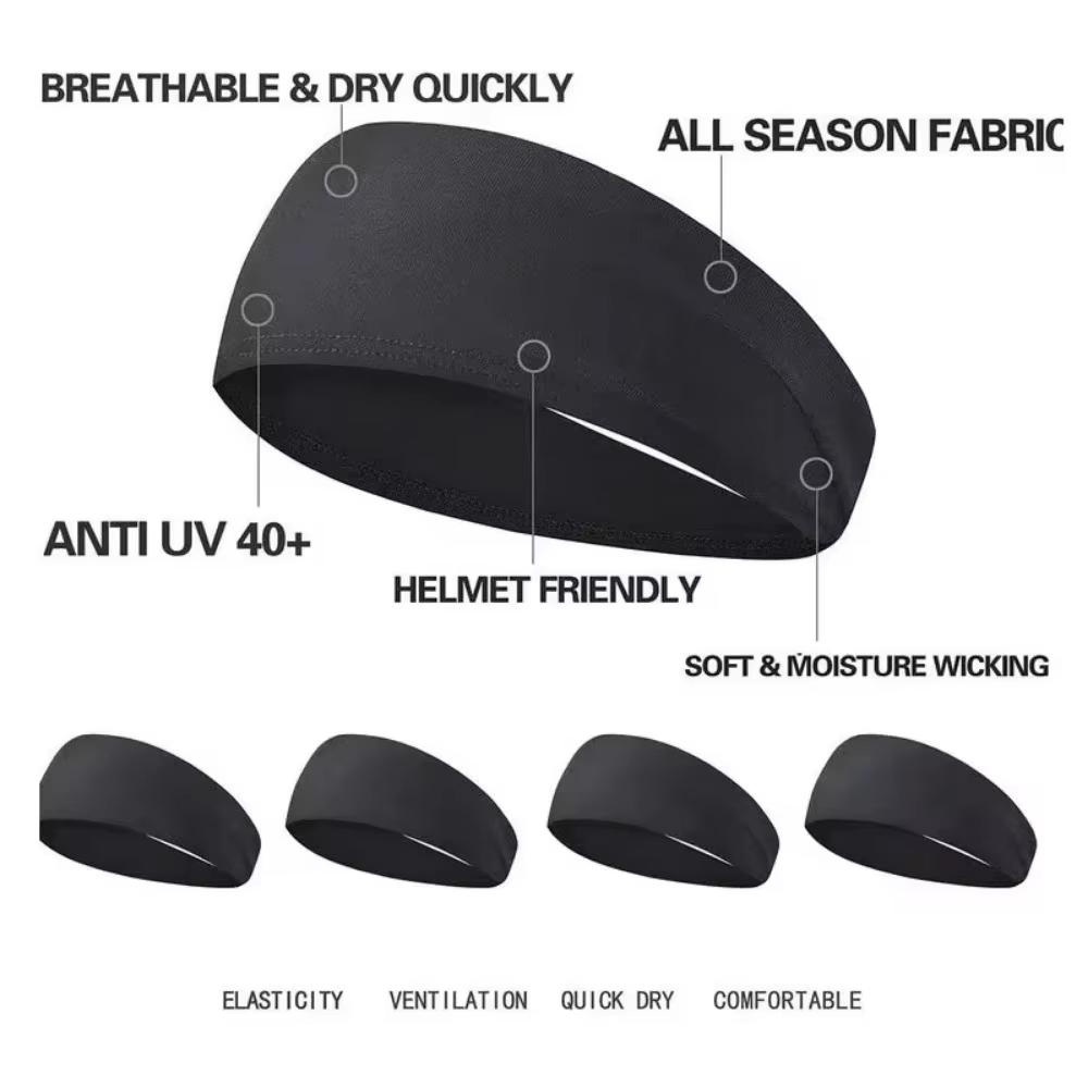 Sports Sweat - proof Headband, Quick - drying, Breathable and Sweat - absorbing, Essential for Running and Fitness Yoga.
