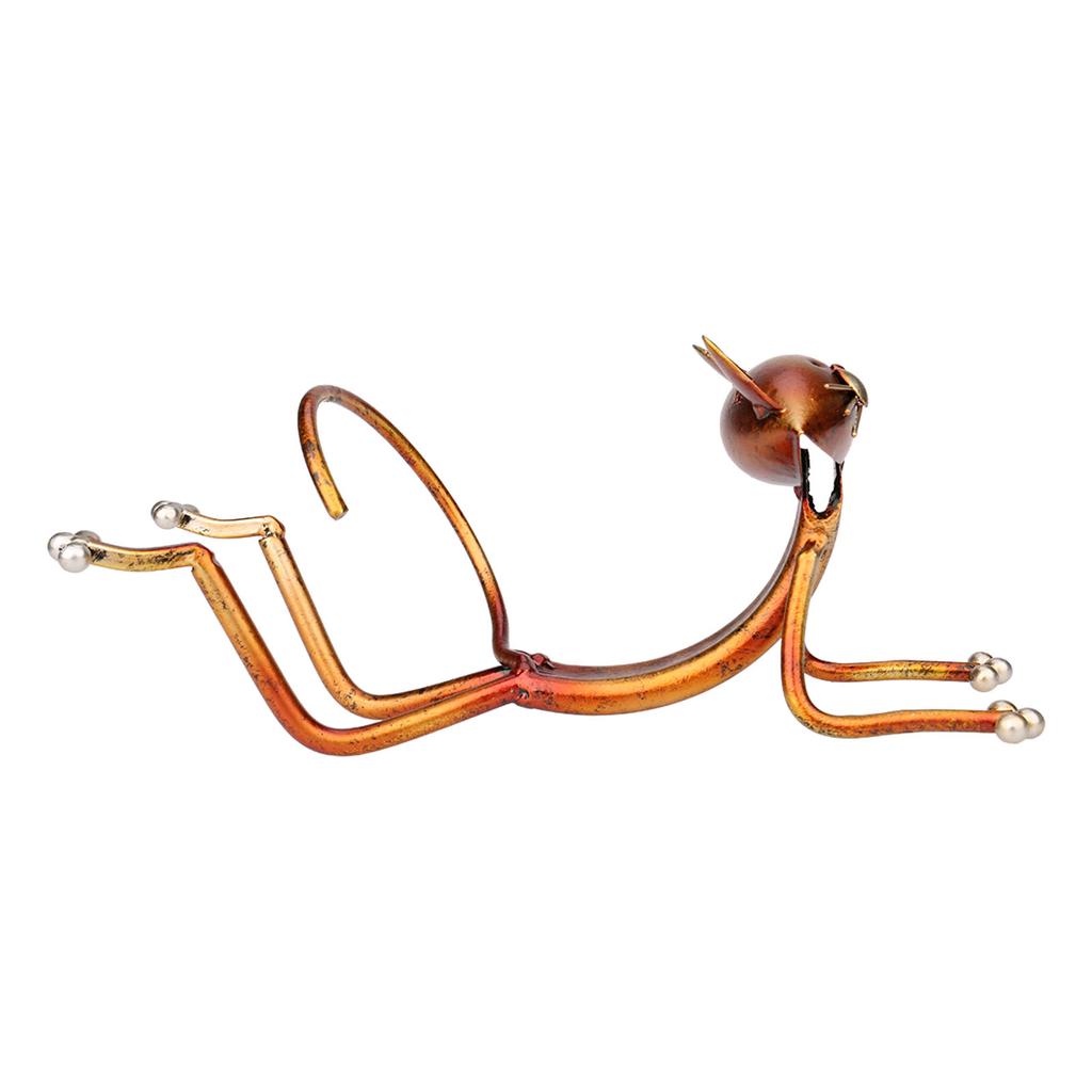 Katzenförmiger Weinhalter Weinregal Regal Metallskulptur Praktische Heimdekoration Handwerk