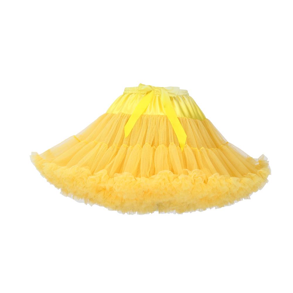 

Взрослая Супер Пышная Дышащая Тюлевая Юбка - Мягкая Юбка-Пачка Лолиты One Size