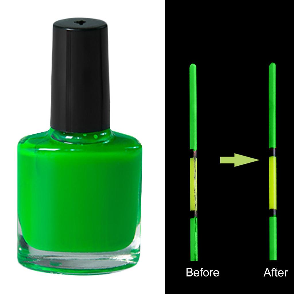 3x Float Paint Fluorescent Repairment DIY Fishing Bobbers Strike Indicator