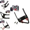 Premium Steel Front Bumper With Winch Mount Shackles For 1/10 Rc Axial Scx10 Crawler