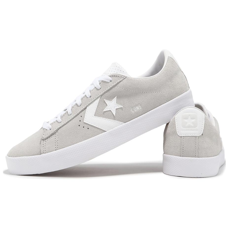 Converse Pro Leather Vulc Pro Fossilized Unisex Sneakers Grey White A07621C
