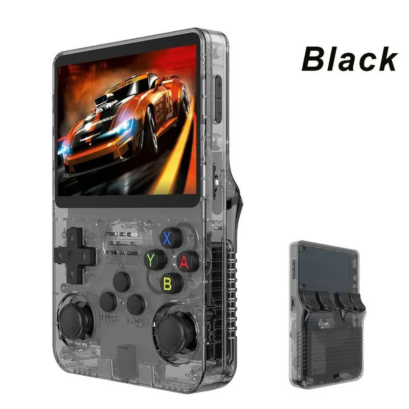 R36S Open Source Handheld Console: Retro Arcade Games with High-Definition IPS Screen and Joystick