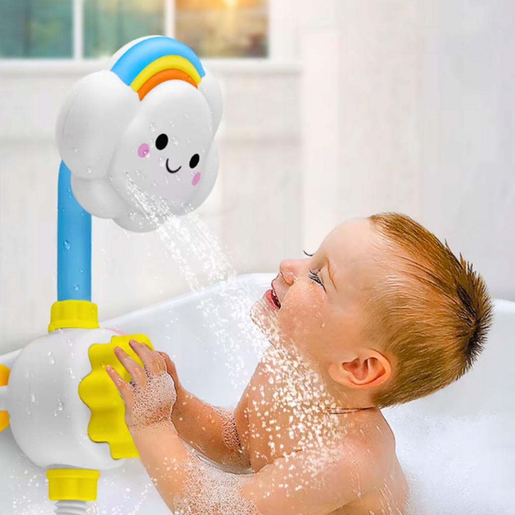 Baby Bath Toy Cheerful Rainbow Shower Bath Toy