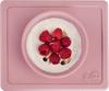 Edute Ezpz Mini Rose Smooth Baby Dishware (Easy Peezy) Bowl, Pink, Adhesion, Non-Tip Silicone,