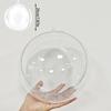 1pc Transparent Plastic Balls for DIY Crafts, 8-20cm, Clear Round Ornament for Home and Festive Decor, Christmas Items