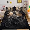 3D Beauty Skull Printing Bed Clothes Full Size Polyester Teen Design Fashion High Quality Home Bedclothes