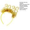 Happy New Year Accessory Sparkling 2026 Headband Glitter Eyeglass for Christmas New Year Eve Party Supplies