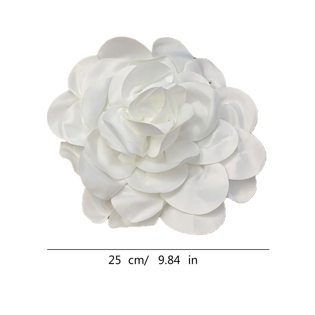 Elegante Spilla da Bavero 24 cm Spilla Fiore alla Moda Bella Decorazione da Bavero per Riunioni di Lavoro Feste