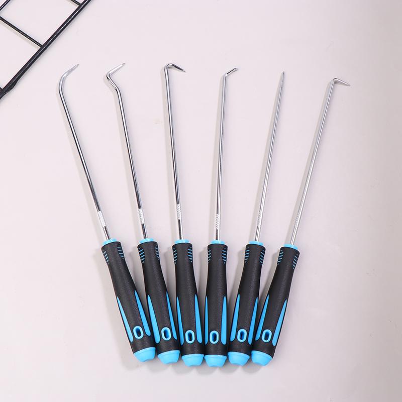 6pcs Pick Hook Set Durable Extra Long O-ring And Seal Remover Craft Hobby Tool Color Randomly Bearing Puller Tool Tools Tools