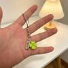 Four-Leaf Clover Charm: Lucky Student Keychain & Phone Lanyard - Chinese Style