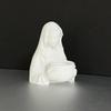 3D Printed Virgin Mary Shaped Flower Pot Rosary Storage Box Religious Ornament For Prayer Corner Desktop Office Garden Decor