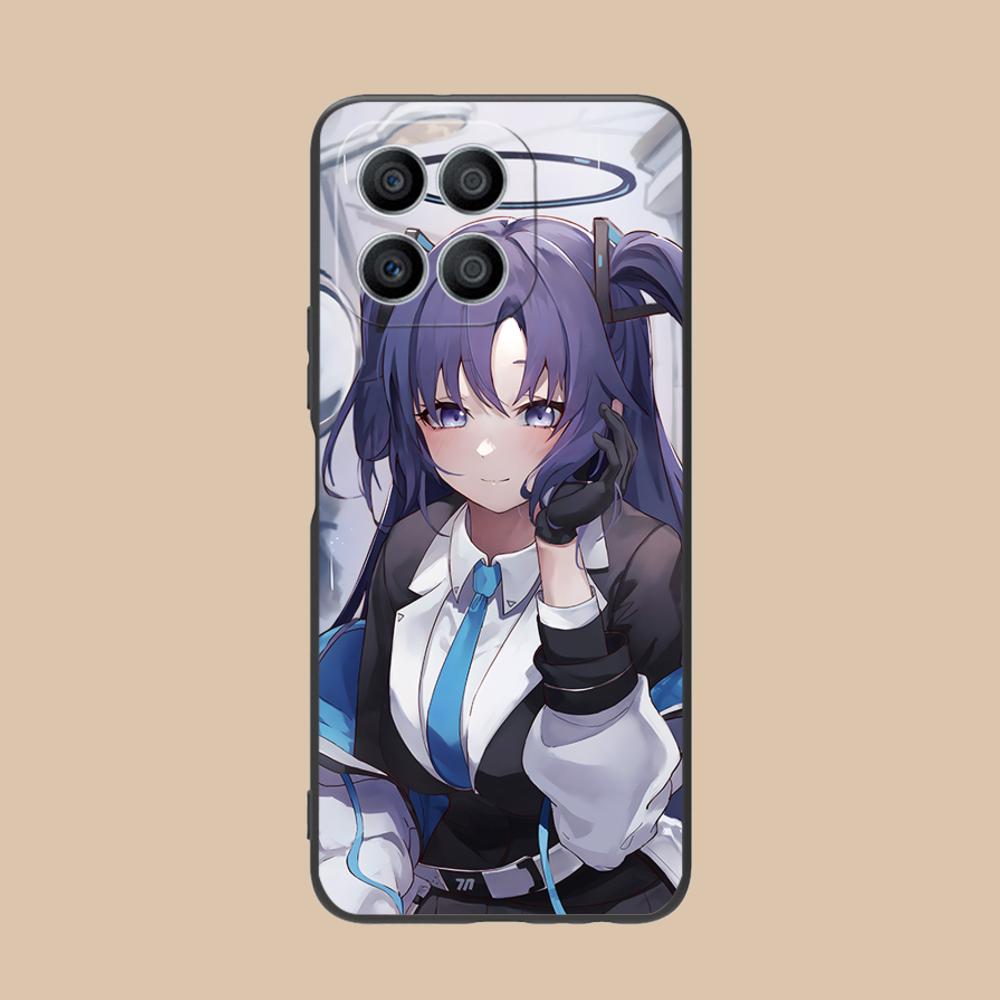 Blue Archive Yuuka Matte TPU Mobile Phone Case for Honor 90 80 70 60 50 30 20 10 9 8 7 Pro S SE Lite 5G Colorful Printing Cover