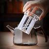 High-Temperature Resistant Glass Teapot with Large Capacity for Electric Stove and Fireplace Use