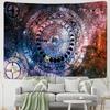 Constellation Moon Phase Tarot Tapestry Wall Hanging Hippie Tapez Witchcraft Psychedelic Universe Dormitory Home Decor