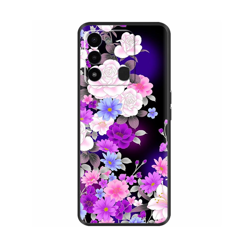 Printed Case For Tecno Spark GO 2022 Case Soft Silicone Cover On For Tecno Spark 8C 8 C Phone Cases SparkGo 2022 Coque Bumper