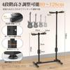 Fulgutonit Guitar Stand for 4 Gravity Height Automatic Rotating Fits Acoustic Electric Bass and 30kg Weight Sturdy Steel EVA Japanese Assembly Video