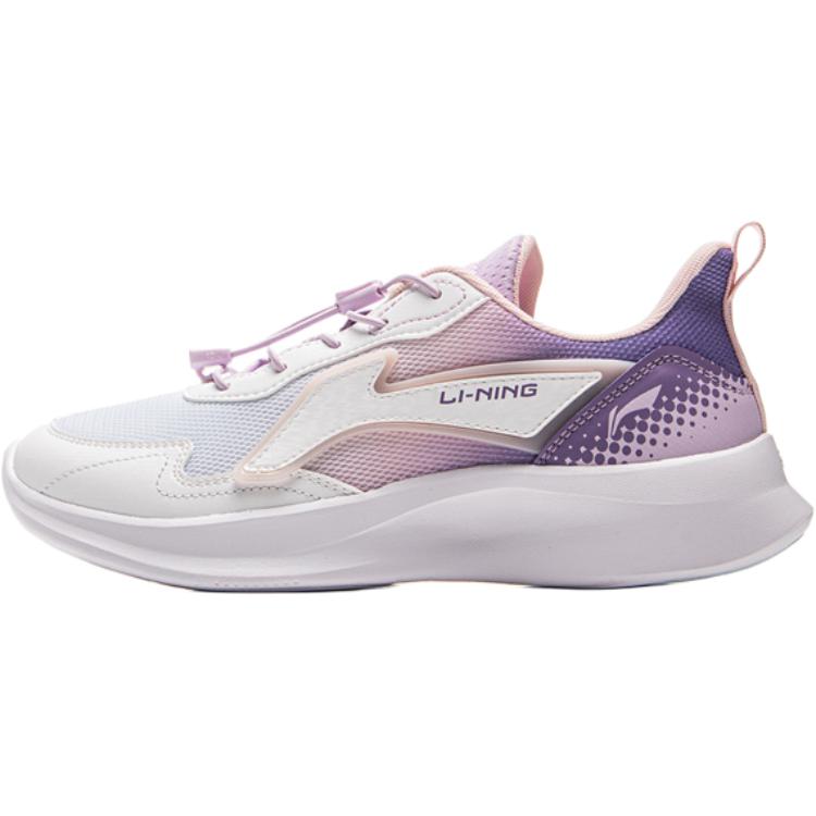 Li Ning Kids Sports Lifestyle Series Comfortable Shock Absorbing Durable Low Top Casual Shoes Kids sneaker YKCV224-2