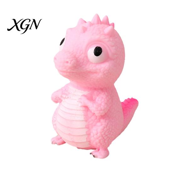 Quick Rebound Stress Ball Mini Dinosaur Squeeze Toy Anxiety Relief Cartoon Dino Decompression Stretchy Shape Sensory