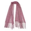All Match Floral Tassel Scarf Hollow Solid Breathable And Comfortable