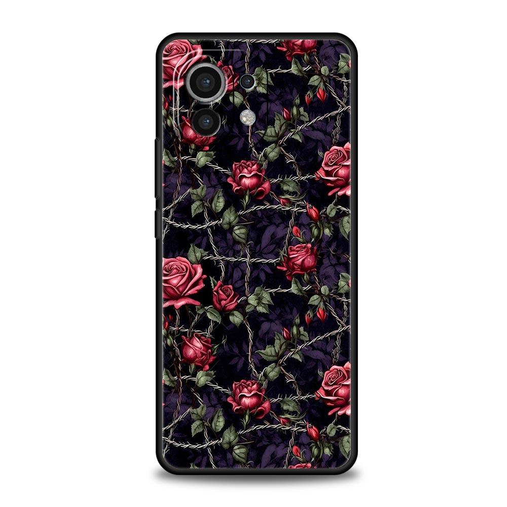 Oil Painting Flowers Pattern Design Phone Case for Xiaomi Mi 17 Pro Max 15 14 13 12 11 Ultra 15T 14T 13T 12T Pro Lite Soft TPU