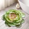 3D Floral Floor Mats Bathroom Non Slip Floor Mats Living Room and Bedroom Dirt Resistant Carpets