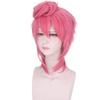 Anime Jojo's Bizarre Adventure Golden Wind Trish Una Red Style Heat Resistant Fake Hair Halloween Party JOJO Cosplay Costume Wig