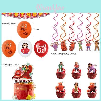 Make Your Child's Birthday Party Extra Special With Turning Red Themed Decorations