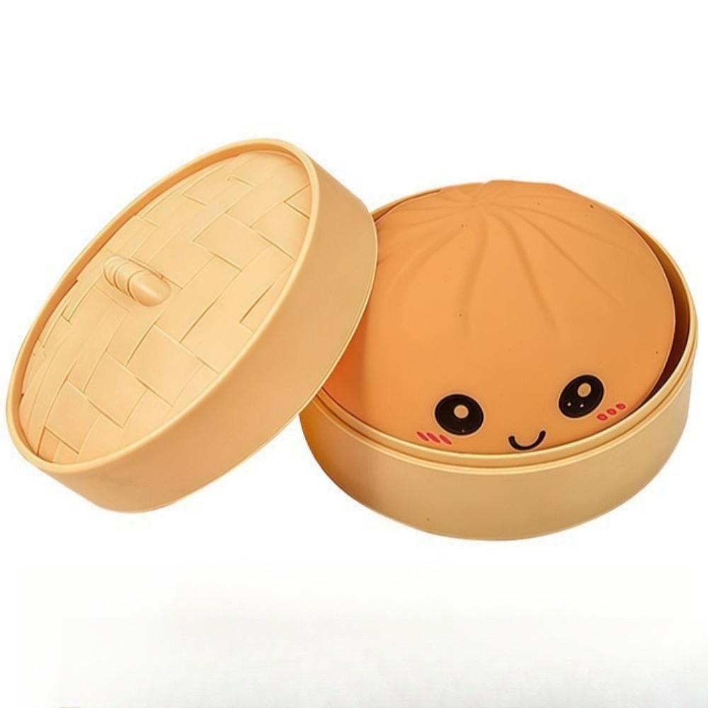 

Simulated Colorful Dumpling Squishy Toys Slow Rising Stress Relief Fidget Ball, Soft Squeeze Decompression Toy for Adults & Kids