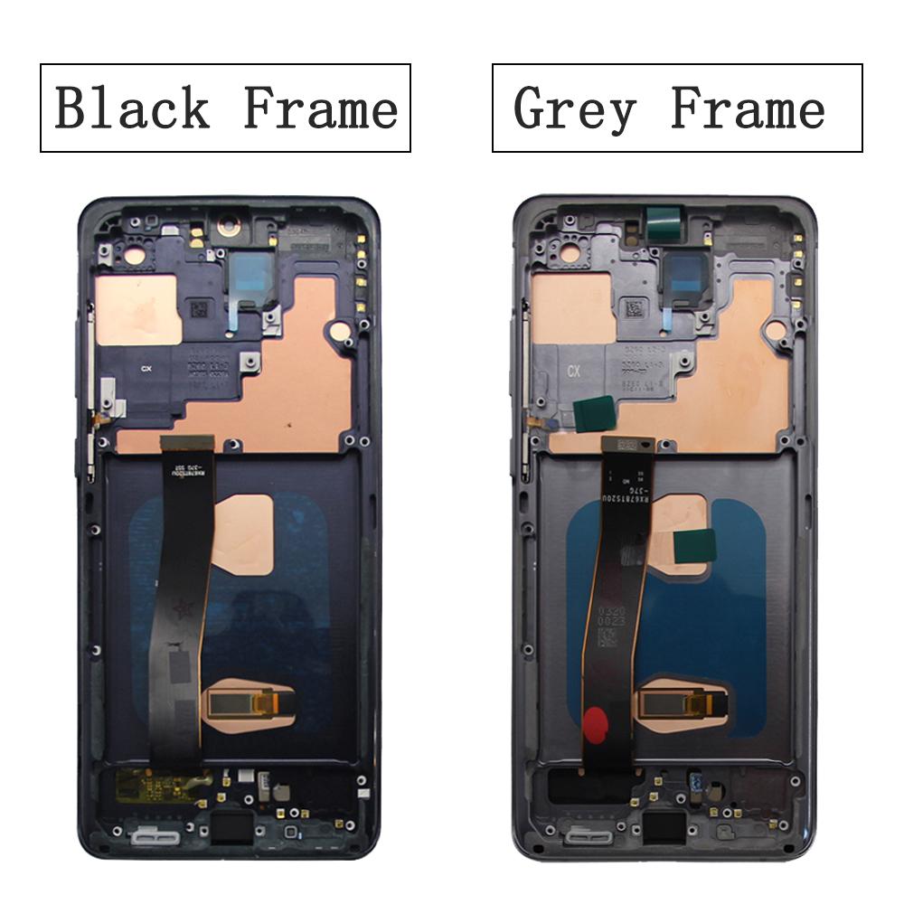 AMOLED Display Screen For Samsung Galaxy S20 Ultra 4G 5G LCD Display Touch Screen Assembly For Samsung S20 Ultra G988B/DS G988U LCD