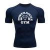 Men's Running Training Sportswear Sweat Absorbing Cycling Fashion Slow Running Quick Drying Elastic Fitness Clothes Exercise Tight Fitting Clothes