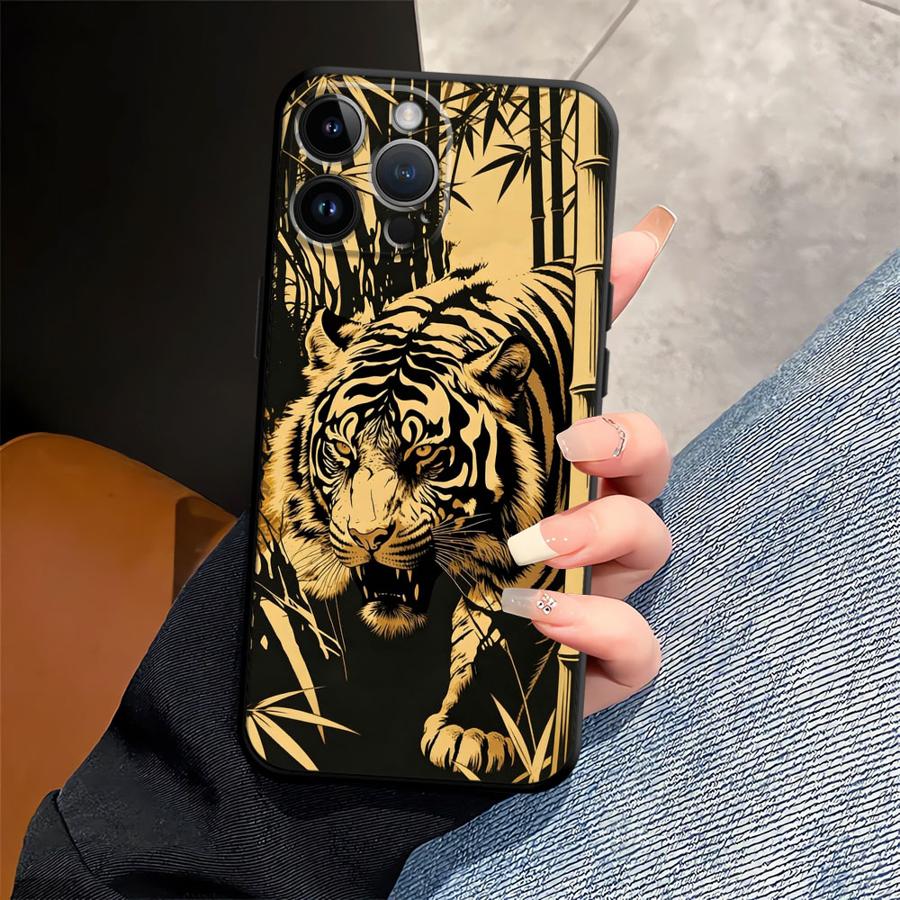 Cool Tiger Leopard Funda Phone Cover Phone Case for Apple iPhone 14 17 Pro Max 13 16 11 XR XS MAX 12 15 Pro 7 8 Air