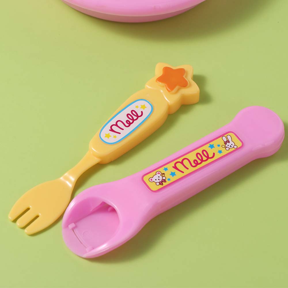 Fun Bear Box Play House Toys Role Play Pudding Feeding Set Food Feeding Toys  Desktop Ornament