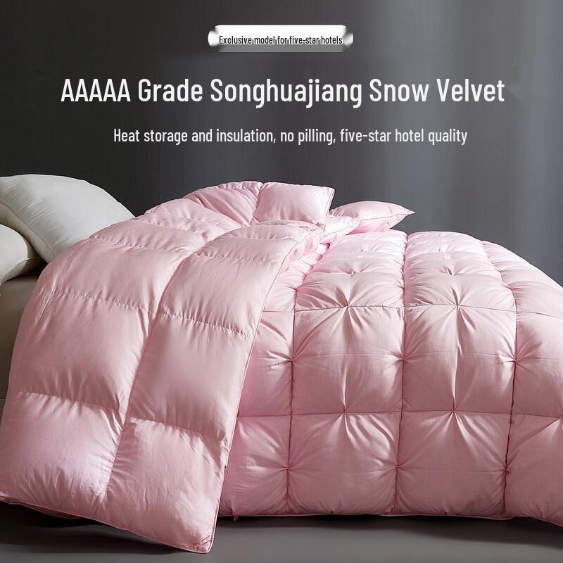 Luxury Five-Star Hotel White Goose Down Comforter