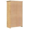 BODO Wardrobe Honey Brown 53.5 x 99 x 173 cm Particleboard