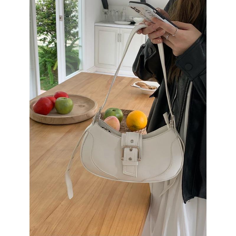 Sommer Neue Retro Hot Girl Achseltasche Nische Vielseitig Texturiert Ein-Schulter Umhängetasche