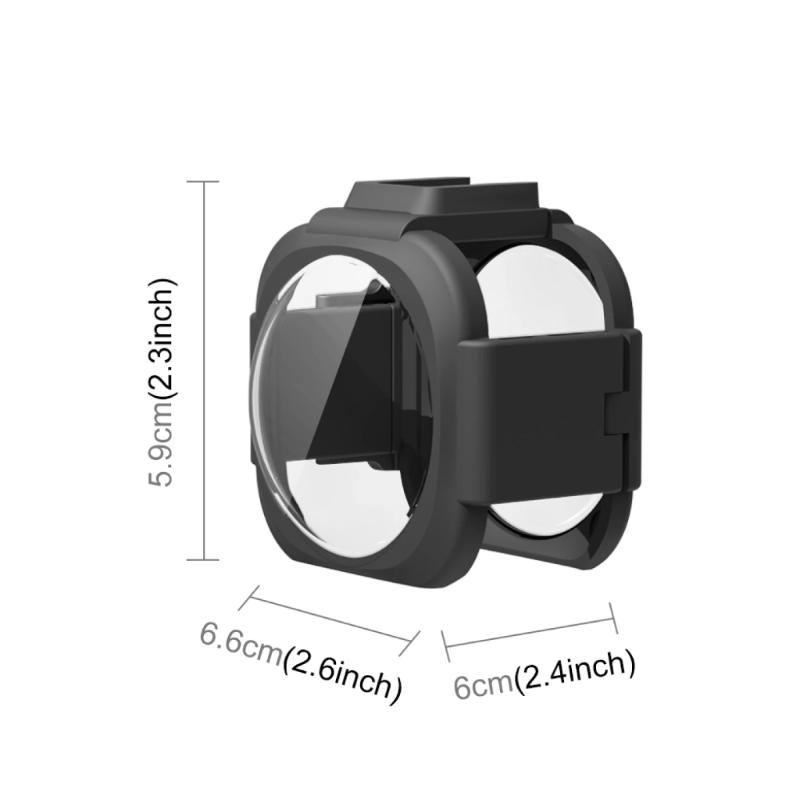 For 360 ONE RS 1-Inch 360 Edition Lens Guard Cover Complete Protection Anti-Scratch Sport Camera Lens Accessories