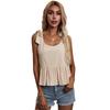 New Summer Casual Temperament Slim Fit Sexy Vest T-Shirt Sleeveless Suspender Versatile Top Strapless Women