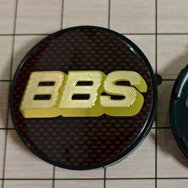 4ks emblem BBS Krytka náboje kola Vnější průměr 56mm 60mm 65mm zakřivený povrch Krytka středu kola auta Hub pro středové krytky kol auta
