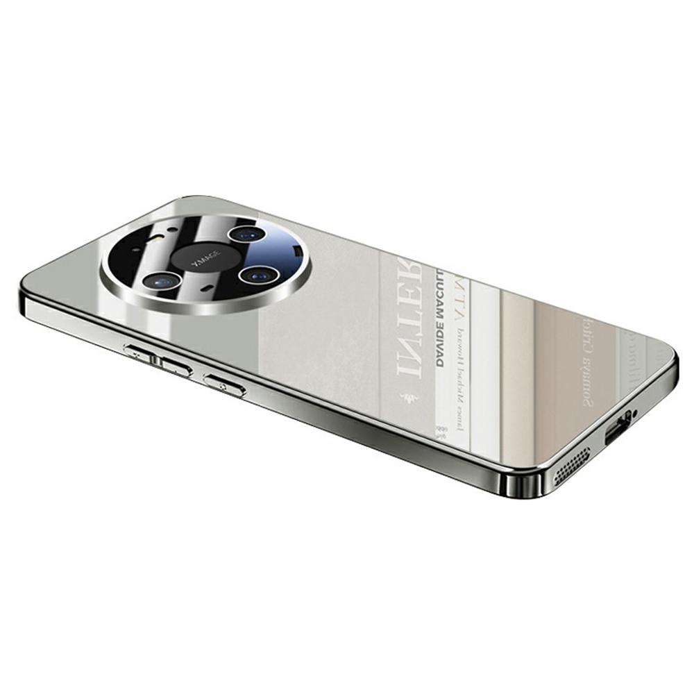 Für Huawei Mate 80 Pro Max Hülle Galvanisierte PC-Handy-Rückseite mit Kameraobjektivschutz