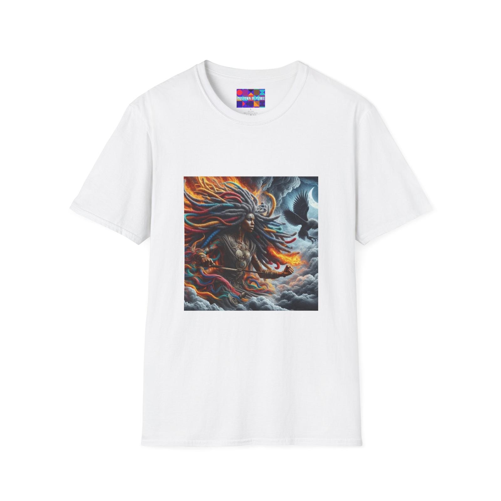 Warrior Heart Unisex Softstyle T-Shirt #5U S разноцветный