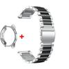 Band+Case for Samsung Galaxy Watch 6 5 4 44 40mm 4/6 Classic 46 42mm Stainless Steel Bracelet Galaxy Watch 3 5 Pro 41 45mm Strap